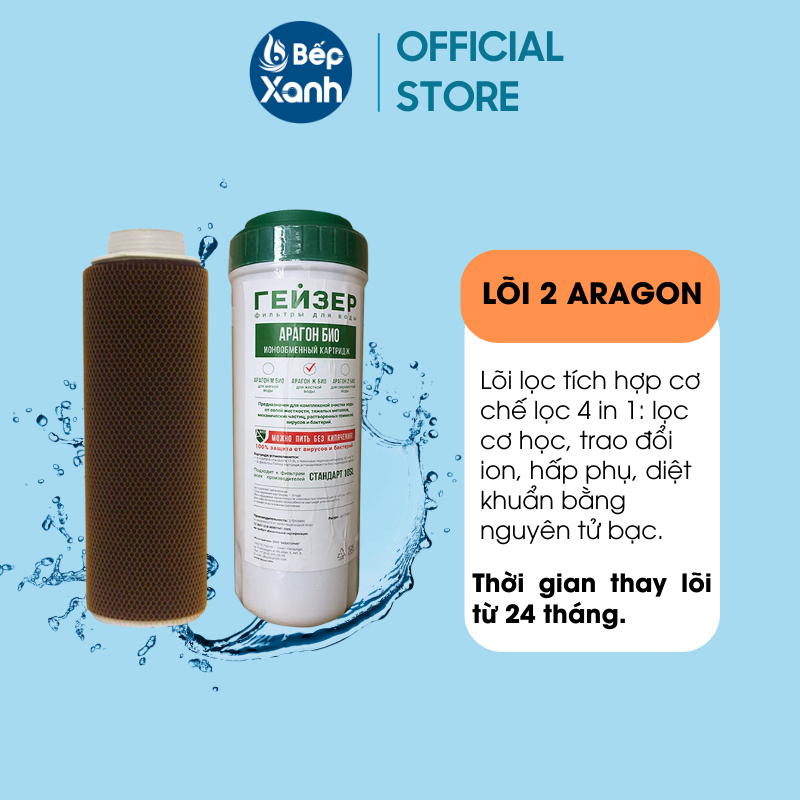 Ảnh Bộ lõi lọc nước Nano Geyser Ecotar 4 - Nhập khẩu Nga - Hàng Chính Hãng 4
