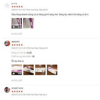 Găng tay Nilon VictoriaBay Siêu Dai Đa Năng Hộp 100 - Bao tay tiện lợi an toàn OKAMAS