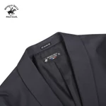 Beverly Hills Polo Club-Áo Blazer 2 Lớp Nam Slim Fit Xám Trơn - BZMSLS23V004 — ảnh 2