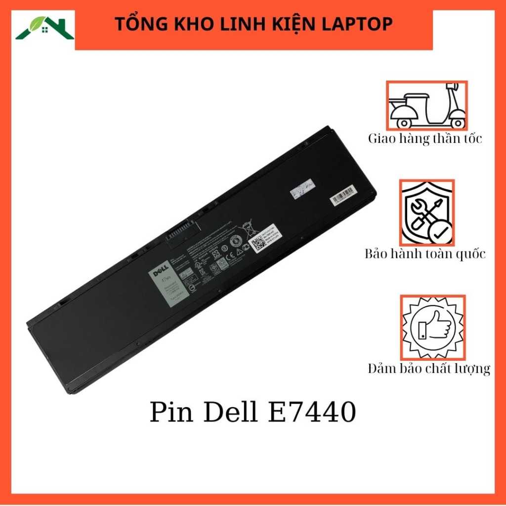 PIN DELL Latitude E7440 E7450 45WH-47WH 34GKR OEM/ZIN- 4 Cell Chất ...