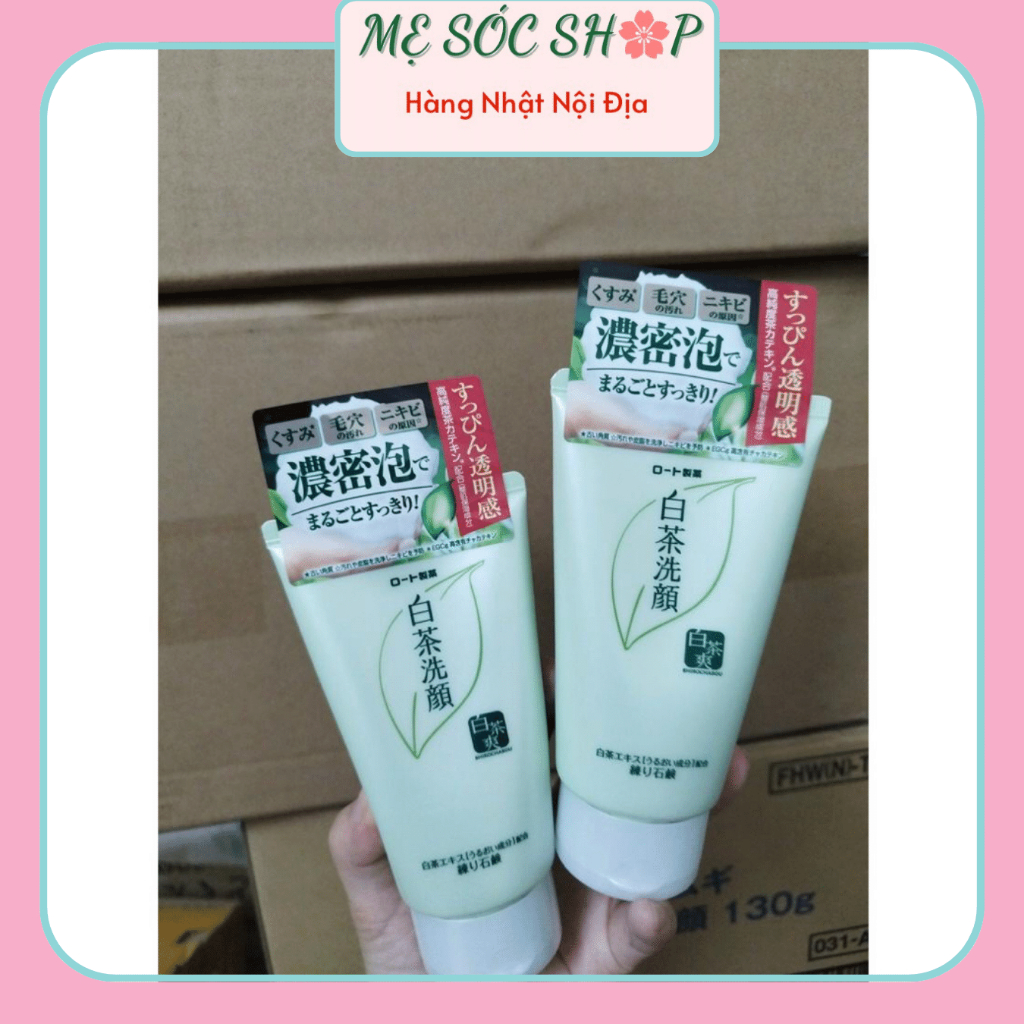Sữa Rửa Mặt Rotoh Shirochasu Trà Xanh 120g | Shopee Việt Nam