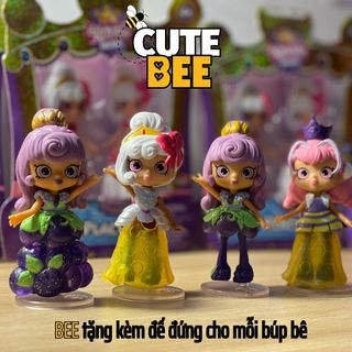 Búp bê shopkins hoàng gia xứ sở Happy Place cao 9cm tặng kèm chân đế đứng thẳng - Hàng xuất dư không hộp