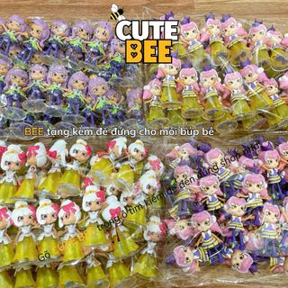 Búp bê shopkins hoàng gia xứ sở Happy Place cao 9cm tặng kèm chân đế đứng thẳng - Hàng xuất dư không hộp