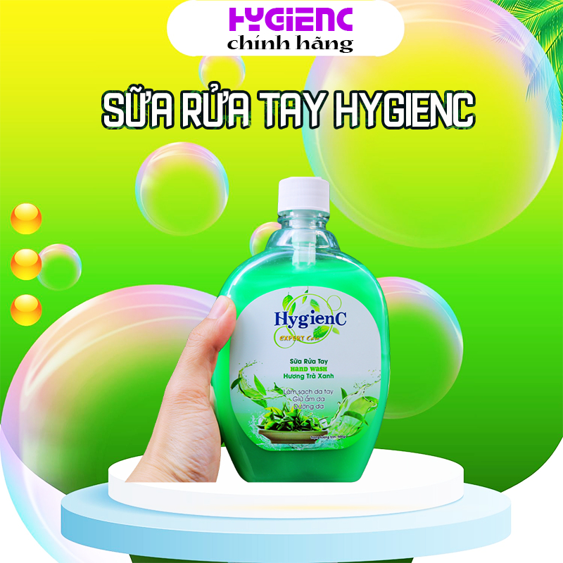Ảnh Sữa rửa tay HygienC giữ ẩm, khử mùi dung tích 500ml - HC5 2
