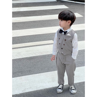 (ÁO GILE + QUẦN) Set công tử cho bé Batala Kids, Bộ vest gile cho bé Hàn quốc thời thượng lên phom siêu chuẩn