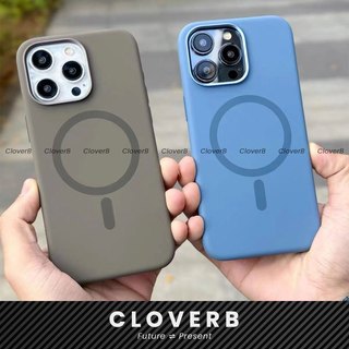 Ốp Lưng iPhone 17 Pro Max Popkon MagColor Silicon Lỏng Vòng Từ Tính Chống Bẩn