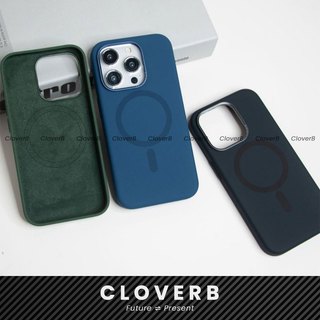 Ốp Lưng iPhone 17 Pro Max Popkon MagColor Silicon Lỏng Vòng Từ Tính Chống Bẩn