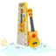 Đồ chơi trẻ em đàn ghita dành cho bé thích khám phá âm nhạc, học đánh đàn guitar vịt vàng xanh