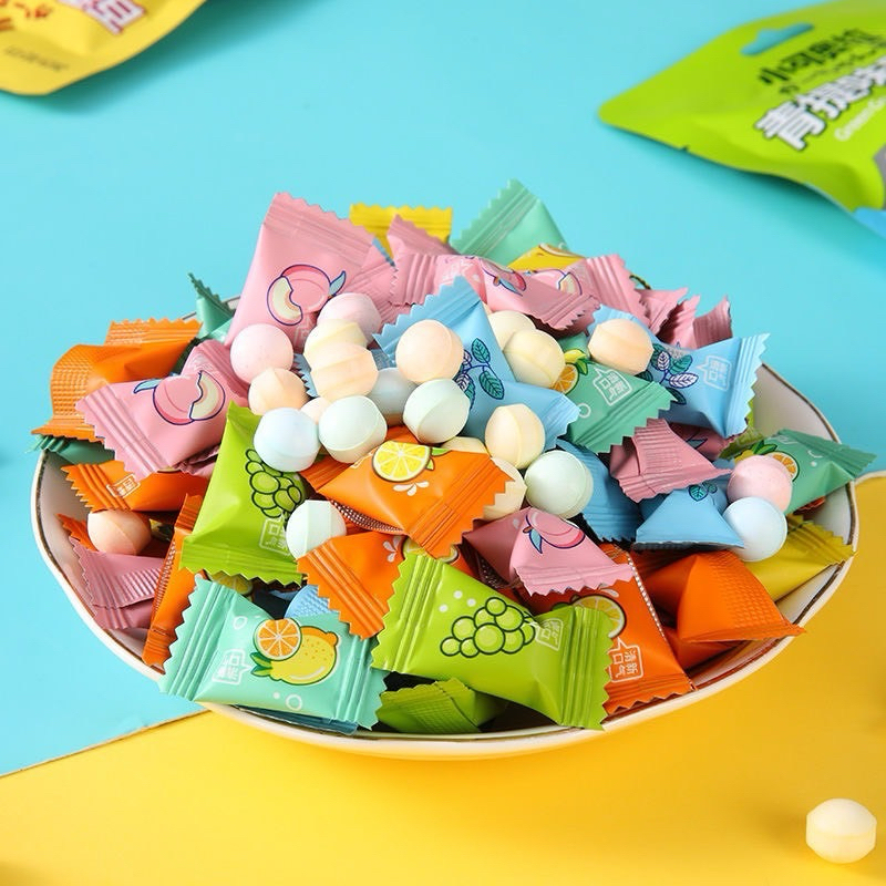 1kg kẹo ngậm trái cây 12 vị thơm ngon