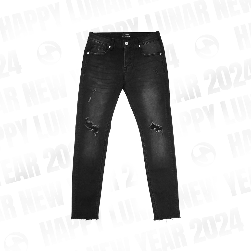 Quần NOWSAIGON Distressed Stretch Skinny Jeans - Local Brand Chính Hãng | BigBuy360 - bigbuy360.vn