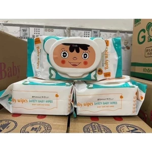 COMBO 5 BỊCH KHĂN ƯỚT BABY WIPES KHÔNG MÙI (Khăn ướt Love Sky không mùi) hàng siêu đẹp