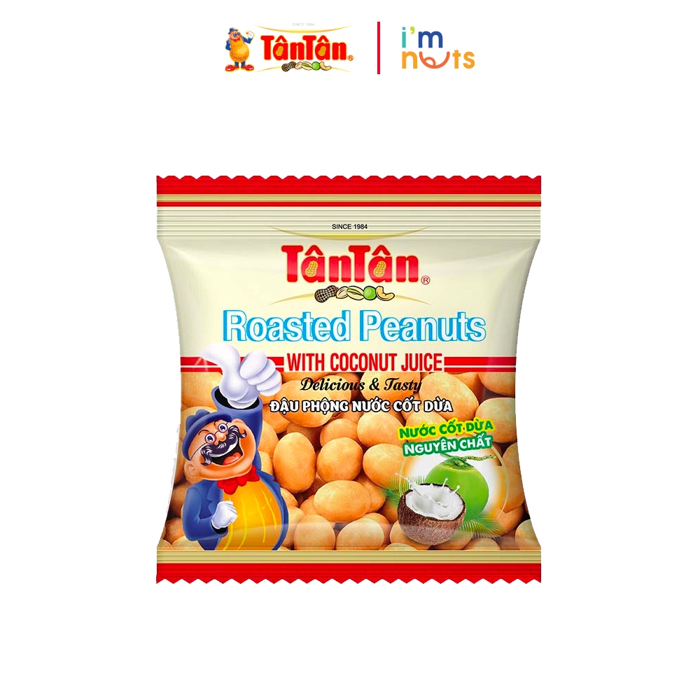 Snack đậu phộng nước cốt dừa Tân Tân tuổi thơ gói nhỏ | Shopee Việt Nam