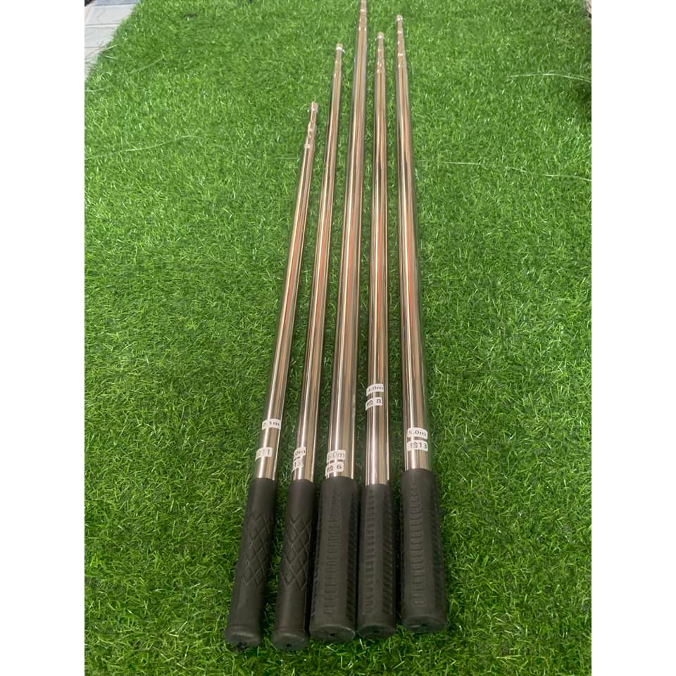 Sào bẫy chim sào rút inox đa năng 3m,4m,5m,6m,7m Tặng kèm móc và túi ...