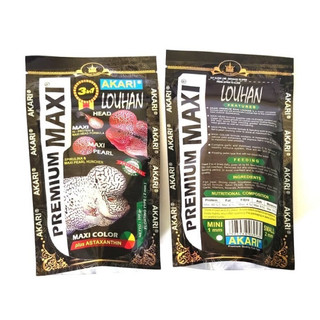 Cám AKARI MAXI hỗ trợ đa sắc  cho cá lóc nũ hoàng nhập khẩu INDO