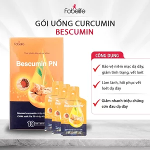 Gói Uống Tinh Chất Nghệ Curcumin Bescumin Fobe Bảo Vệ Niêm Mạc Dạ Dày N1