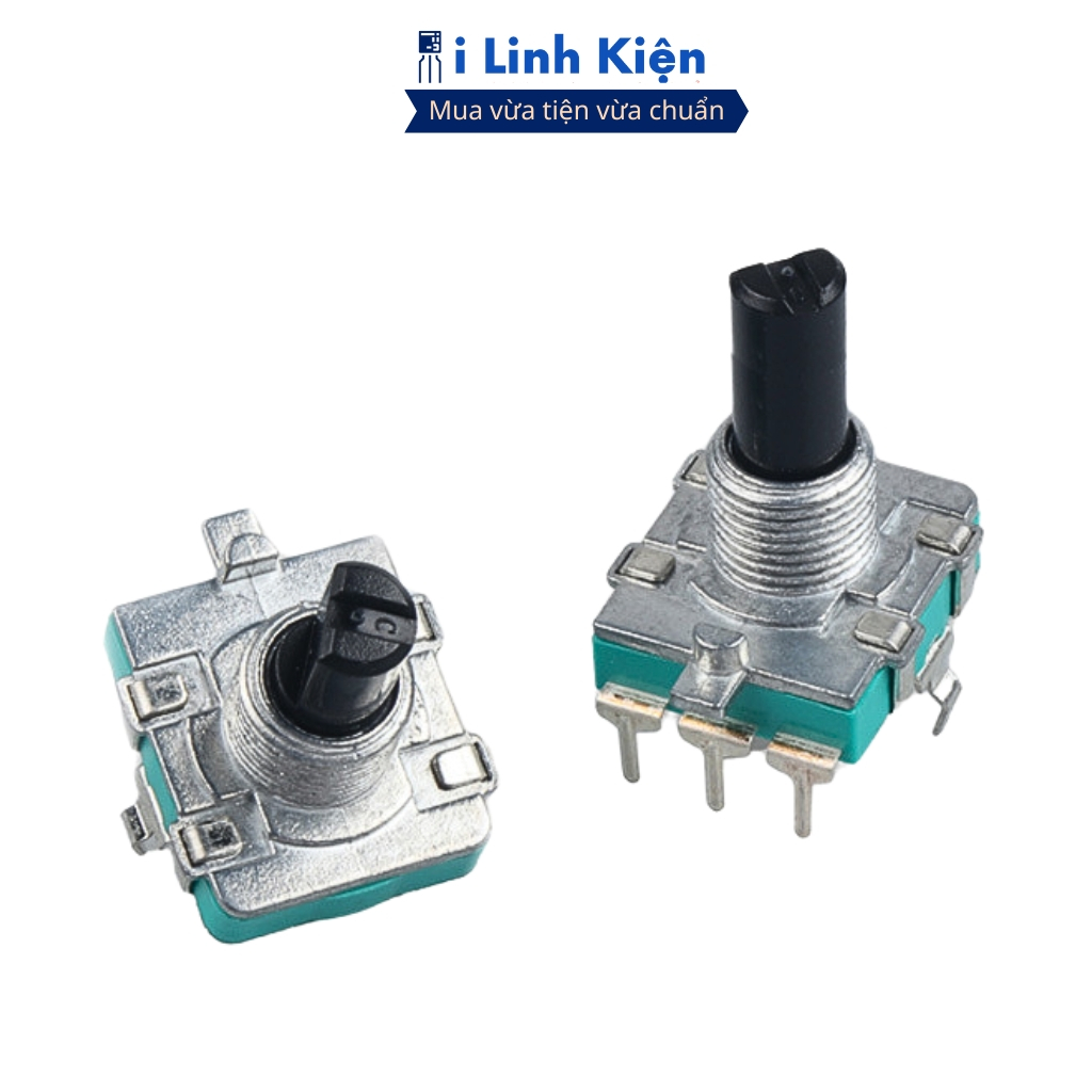 Công tắc volume vô cấp EC16 15mm 20mm 3 chân ilinhkien