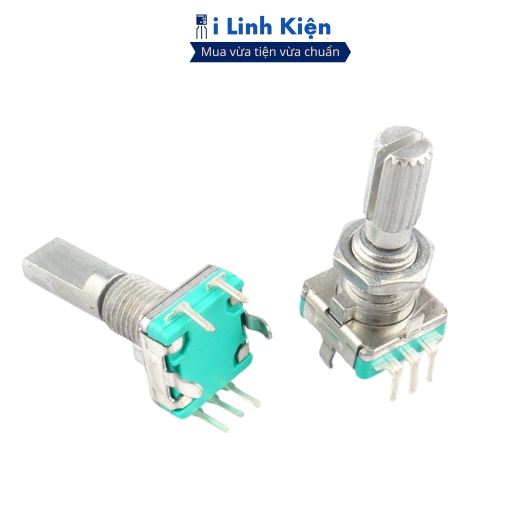 Công tắc volume vô cấp EC11 15mm 20mm 3 chân ilinhkien