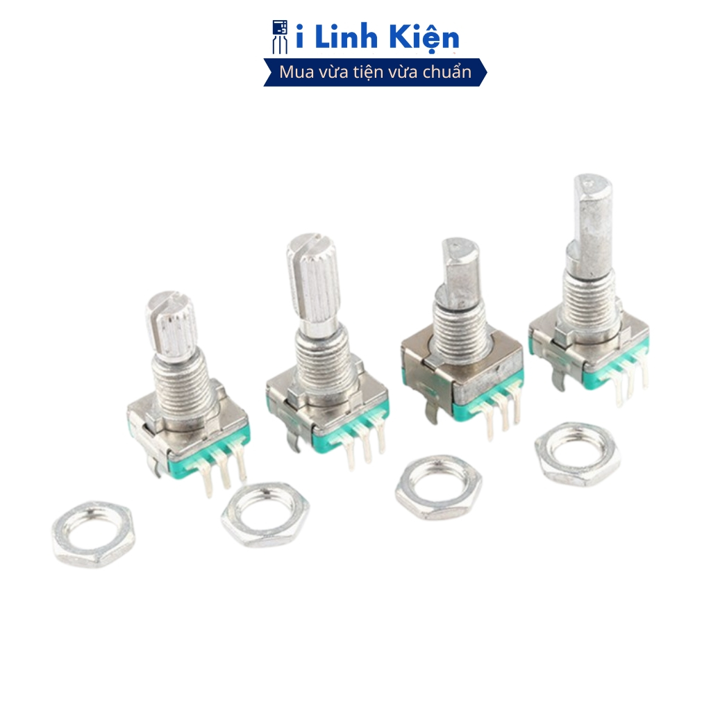 Công tắc volume vô cấp EC11 15mm 20mm 3 chân ilinhkien