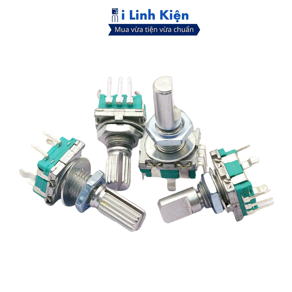 Công tắc volume vô cấp EC11 15mm 20mm 3 chân ilinhkien