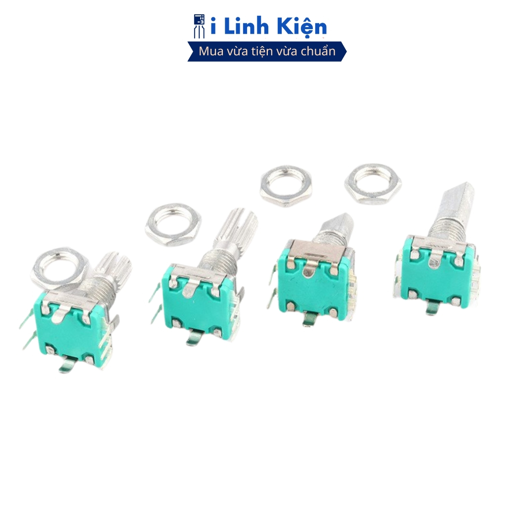 Công tắc volume vô cấp EC11 15mm 20mm 3 chân ilinhkien