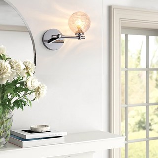 Đèn trang trí gắn tường Hiwa B7382 ánh sáng gợn sóng, Đèn ngủ đẹp ánh sáng dịu dàng