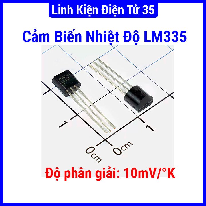 Cảm biến nhiệt độ LM335 TO-92 dải đo từ -40 0C đến -100 0C | Shopee ...