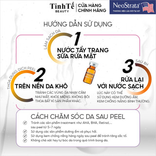 Dung Dịch Hỗ Trợ Tái Tạo Da Neostrata Prosystem Retinol Peel 1.5ml, Peel da Ekseption Retin-oil 5ml (01 lọ)
