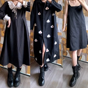 Đầm váy vintage dáng dài xòe, mẫu update thường xuyên
