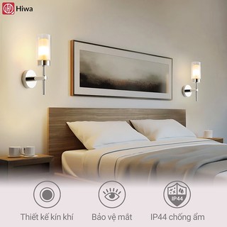 Đèn tường phòng khách hiện đại Hiwa B750, Đèn tường cầu thang không gian an toàn
