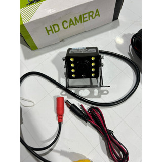Cam lùi xe tải. Cam HD vỏ xanh 12/24v kèm dây 15m