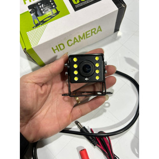 Cam lùi xe tải. Cam HD vỏ xanh 12/24v kèm dây 15m