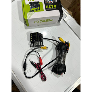 Cam lùi xe tải. Cam HD vỏ xanh 12/24v kèm dây 15m