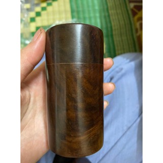 Lọ Đựng Tăm Gỗ Trắc Đỏ Đen Cao Cấp sang trọng siêu bền giá xưởng làng nghề tiện gỗ Nhị Khê