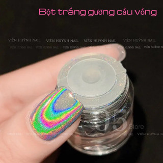 Bột tráng gương cầu vồng cao cấp - dùng được trên tất cả các nền màu