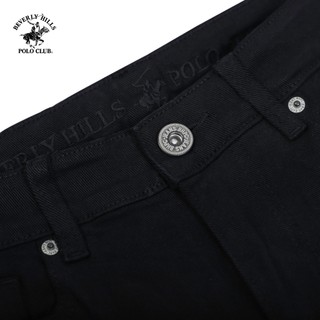 Beverly Hills Polo Club-Quần short Nam Slim Fit Đen Trơn - QKMSSW23V005