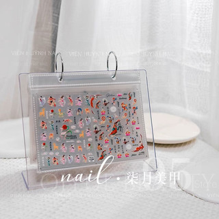 Album trưng bày sticker có giá đỡ - gồm 68 trang , đựng được 68 tấm sticker
