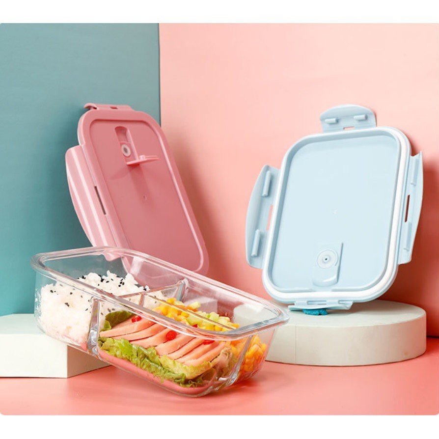 Ảnh Nắp hộp đựng cơm thủy tinh chống tràn Yeahcook, Nắp hộp thủy tinh Glasslock (KHÔNG CÓ HỘP) 2