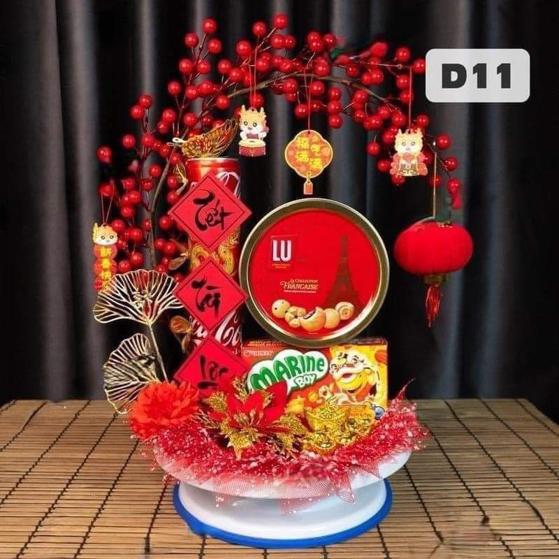 SET PHỤ KIỆN TRANG TRÍ THÁP BÁNH NƯỚC NGỌT CHƯNG TẾT (Đồ dùng dạy học Miki)