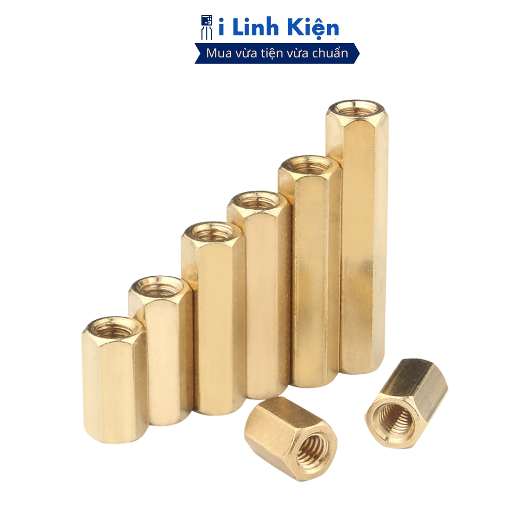 Cọc đồng trụ đồng m3 (Combo 5 cọc đồng)  đực cái chất lượng cao ilinhkien