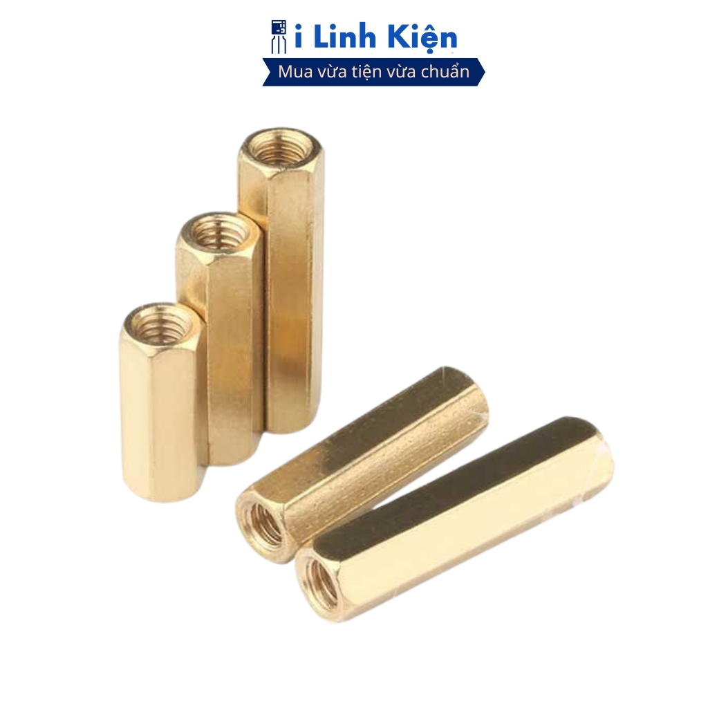 Cọc đồng trụ đồng m3 (Combo 5 cọc đồng)  đực cái chất lượng cao ilinhkien