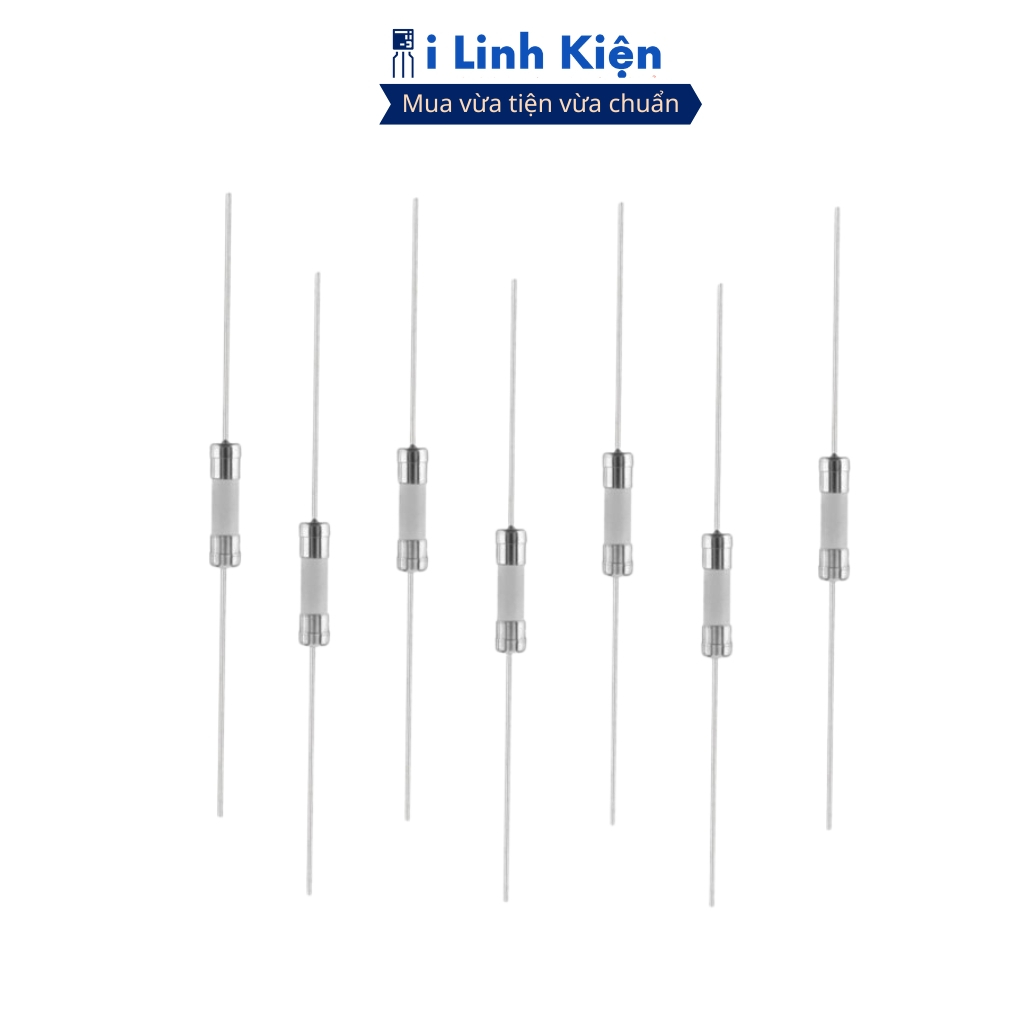 Cầu chì sứ 1A 2A 3A 5A 8A 10A 15A 20A 250V 5x20mm chính hãng độ bền cao ilinhkien