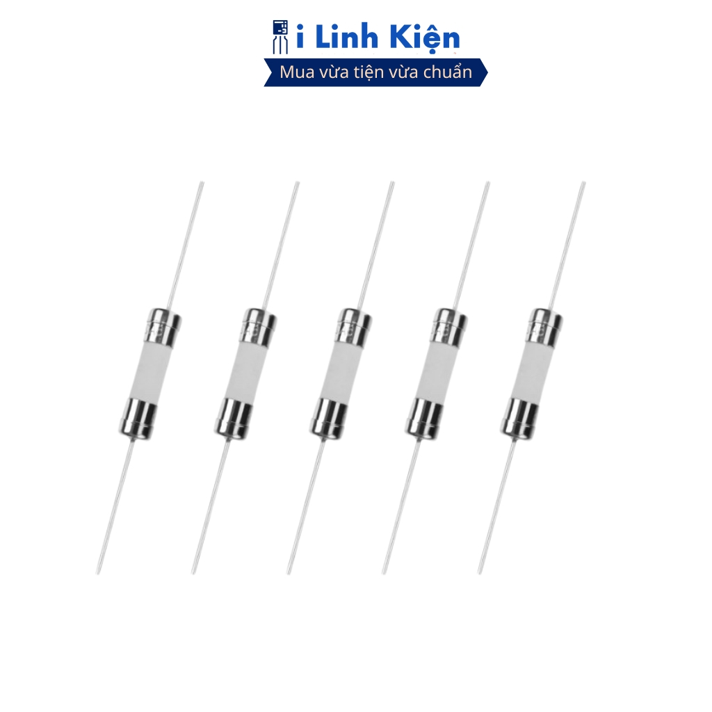 Cầu chì sứ 1A 2A 3A 5A 8A 10A 15A 20A 250V 5x20mm chính hãng độ bền cao ilinhkien