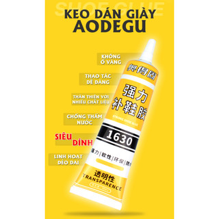 Keo Aodegu 1630 dán giày dép chuyên dụng siêu dính chắc, keo đa năng dán đế giày, túi xách, đồ da.