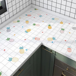 Cuộn 10m Giấy dán bếp tráng nhôm khổ rộng 60 cm chống nước, chịu nhiệt độ cao mã QD01A