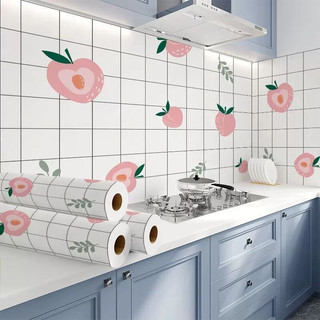 Cuộn 10m Giấy dán bếp tráng nhôm khổ rộng 60 cm chống nước, chịu nhiệt độ cao mã QD01A