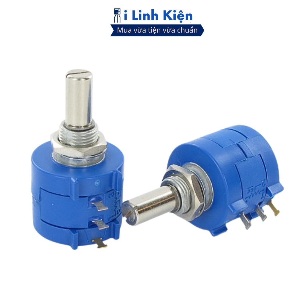 Chiết áp đơn 5K 3590S-2-502L 2W xoay nhiều vòng chính hãng ilinhkien