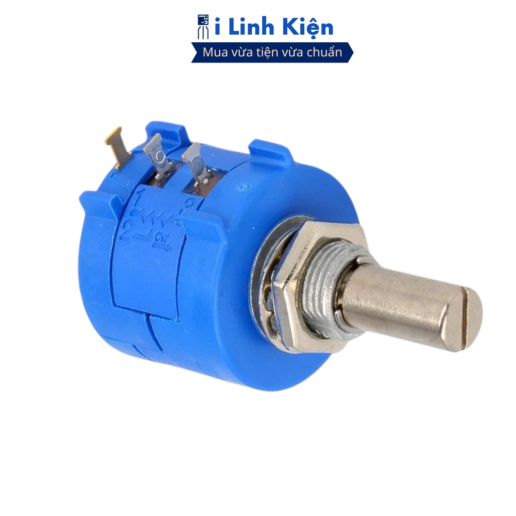 Chiết áp đơn 5K 3590S-2-502L 2W xoay nhiều vòng chính hãng ilinhkien