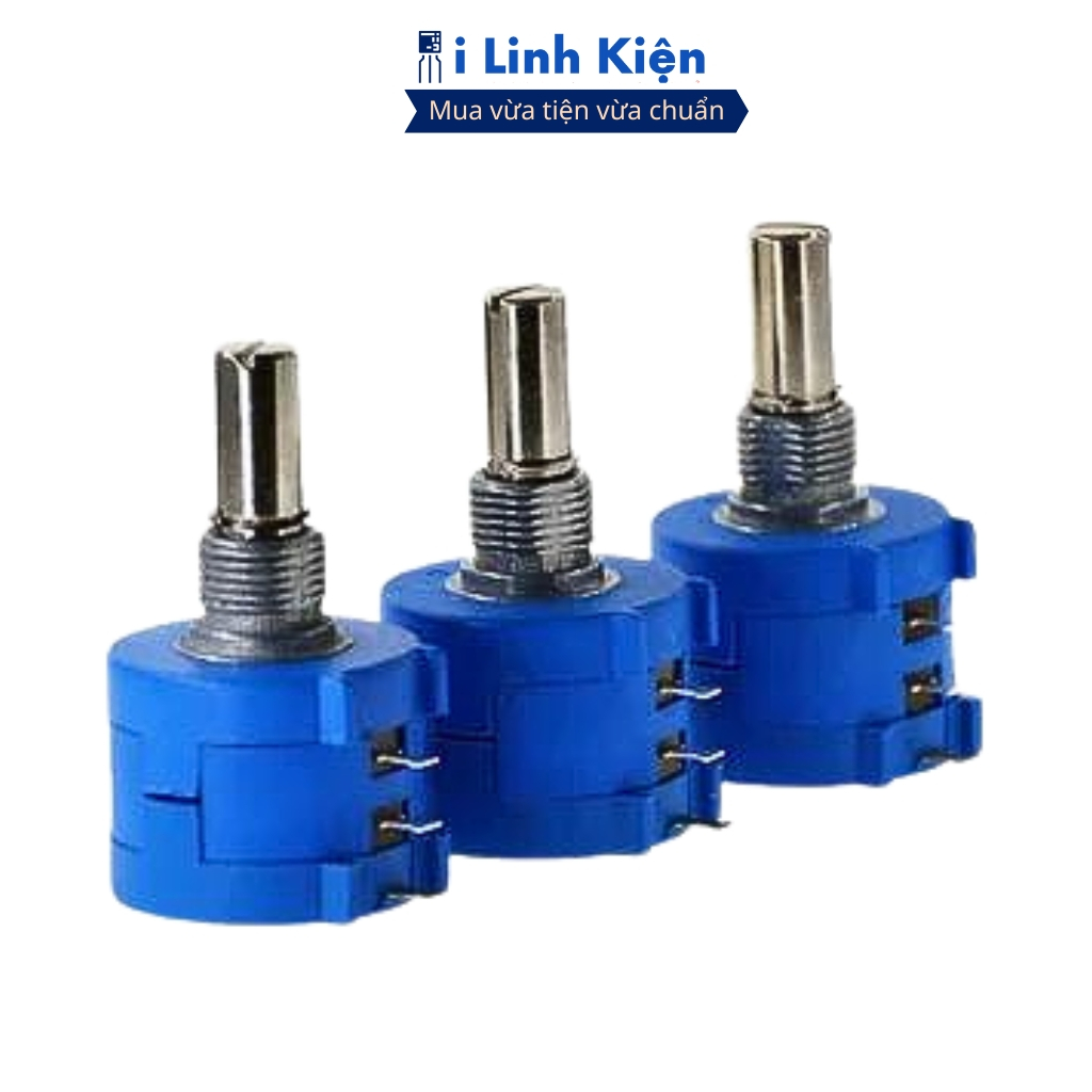 Chiết áp đơn 5K 3590S-2-502L 2W xoay nhiều vòng chính hãng ilinhkien