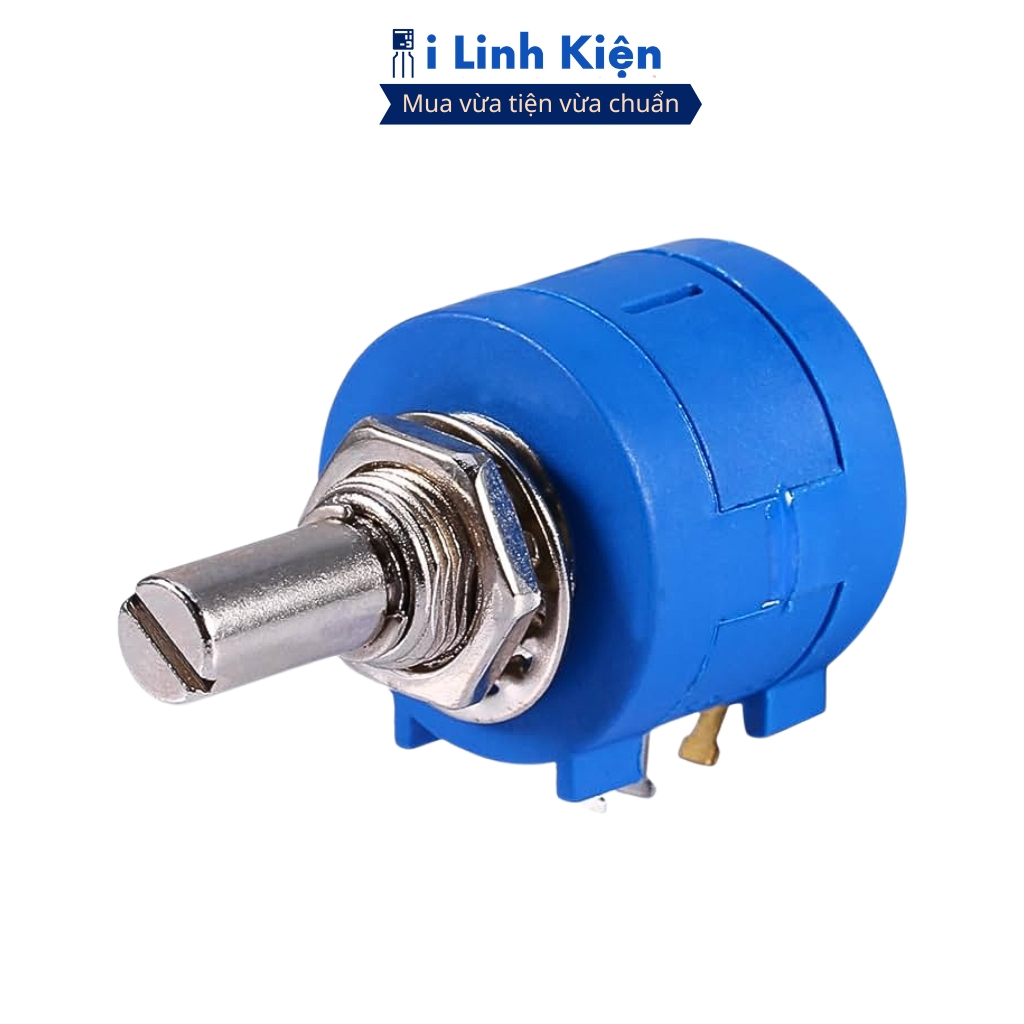 Chiết áp đơn 5K 3590S-2-502L 2W xoay nhiều vòng chính hãng ilinhkien