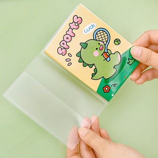 3 Tập Vở A7 64 Trang Hoạt Hình Bìa Nhựa Cute - Thỏ Hồng VPP